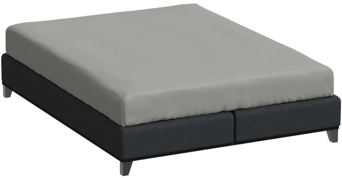 Formesse Bella Donna hoeslaken Jersey lichtgrijs 70/80 x 200/220