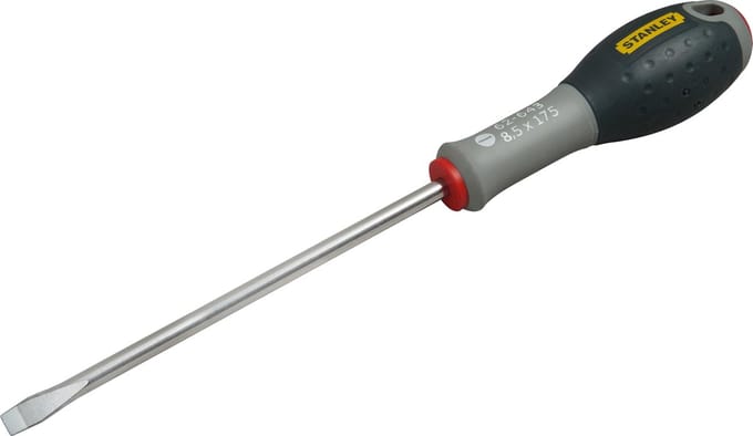 Stanley FatMax RVS Schroevendraaier Standaard 8.5mm x 175mm