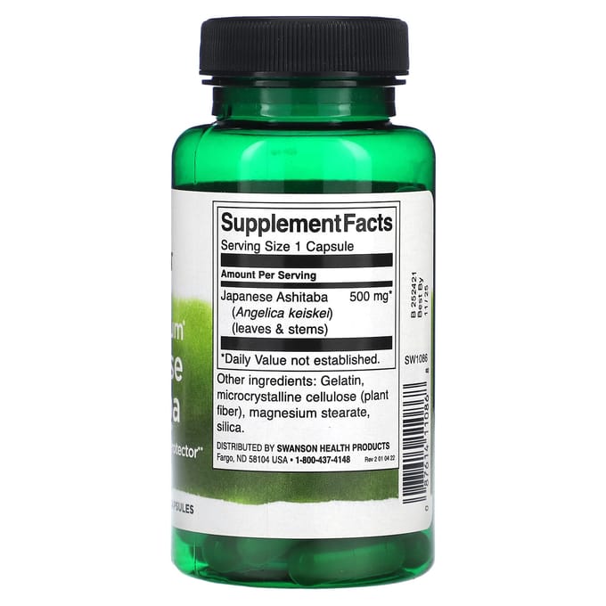 Volledig Spectrum Japanse Verse Kruiden, 500 mg, 60 Capsules