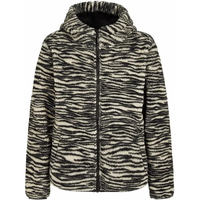 Protest Prthostar Jr – Fleece vest Meisjes – Ritssluiting – Tijgerprint