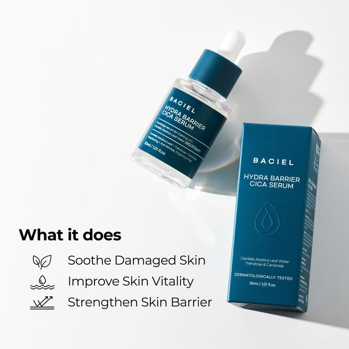 BACIEL - HYDRA BARRIER CICA SERUM 30ml gray