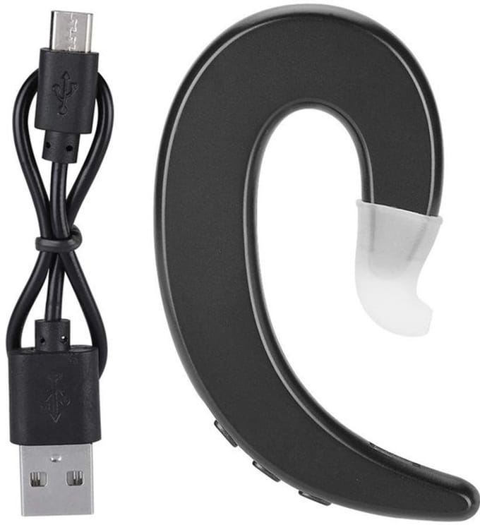 Allecto - Wireless Earhook Headphones - Draadloze Headset - Handsfree