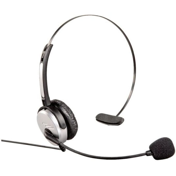 Hama In-Ear-Headset On Ear headset Telefoon Kabel Mono Zwart/zilver Volumeregeling