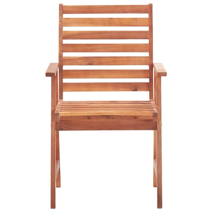 vidaXL - Tuinstoelen - 3 - st - massief - acaciahout