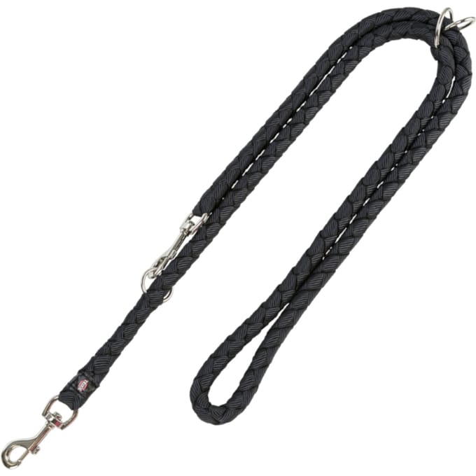 Trixie Cavo Verlenglijn Zwart S-M 200cm lang, Ø 12mm