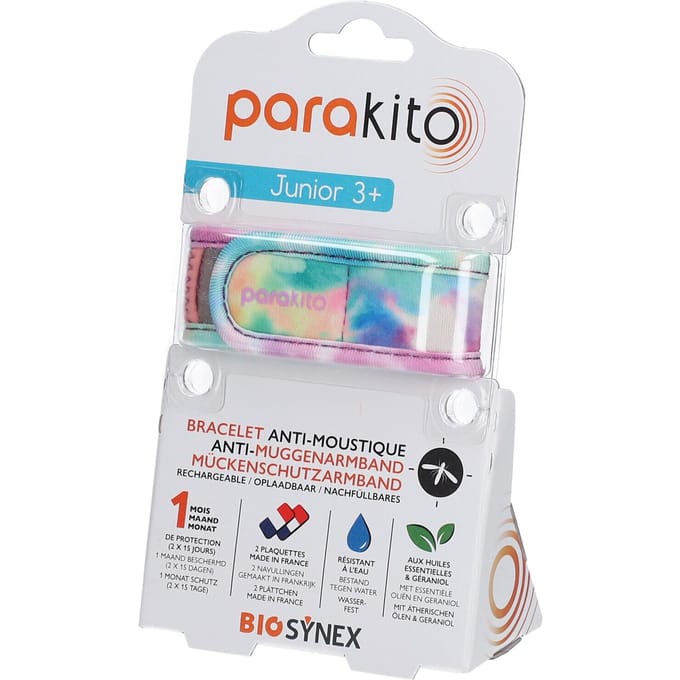 ParaKito Anti-Muggenarmband Junior 3+ Tie & Die 1 Armband