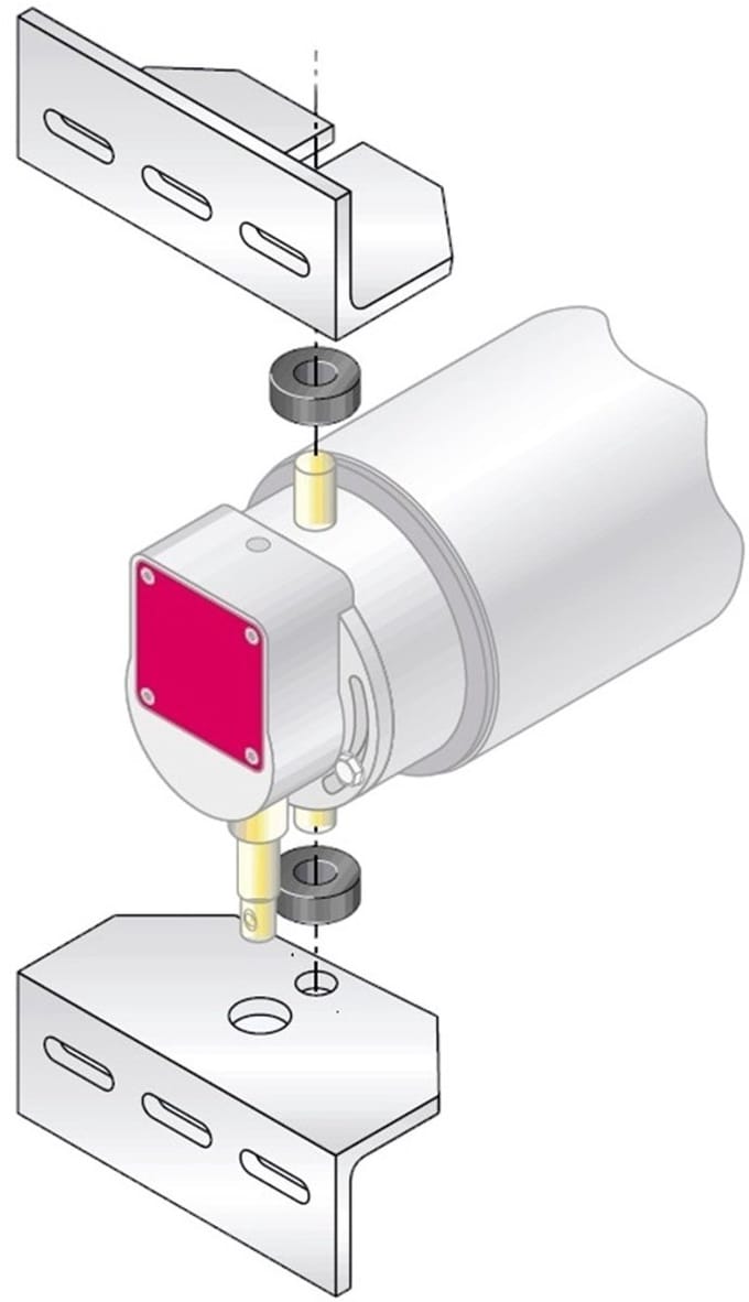 Motorsteun set tbv Simu T8 M (Simu T8 met noodhandbediening)