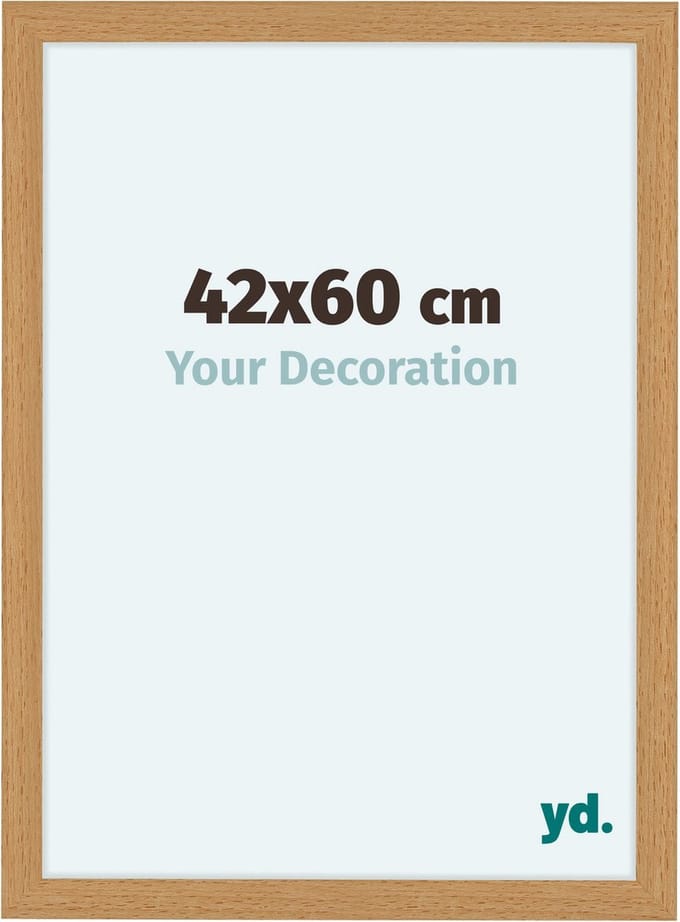 Your Decoration - Fotolijst 42x60 cm - MDF - Beuken - Como