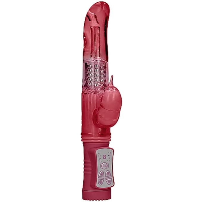 Shots Toys - Rotating Dolphin Vibrator- Rood