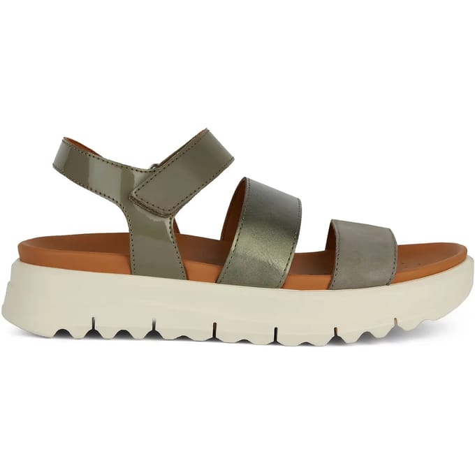 Geox Xan2.1s Sandalen Groen EU 39 Vrouw