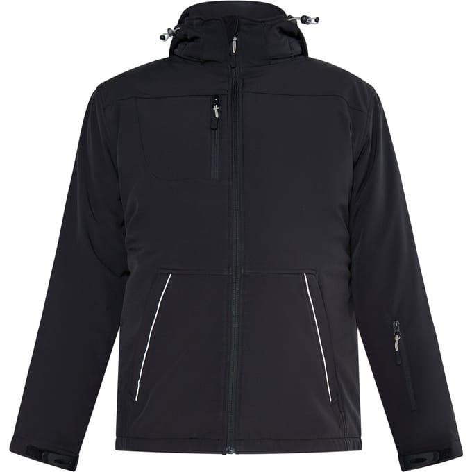 Mo softshell jas Heren zwart