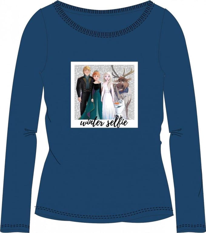 Disney Frozen longsleeve Anna en Elsa maat 110