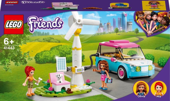LEGO Friends Olivia's elektrische auto 41443