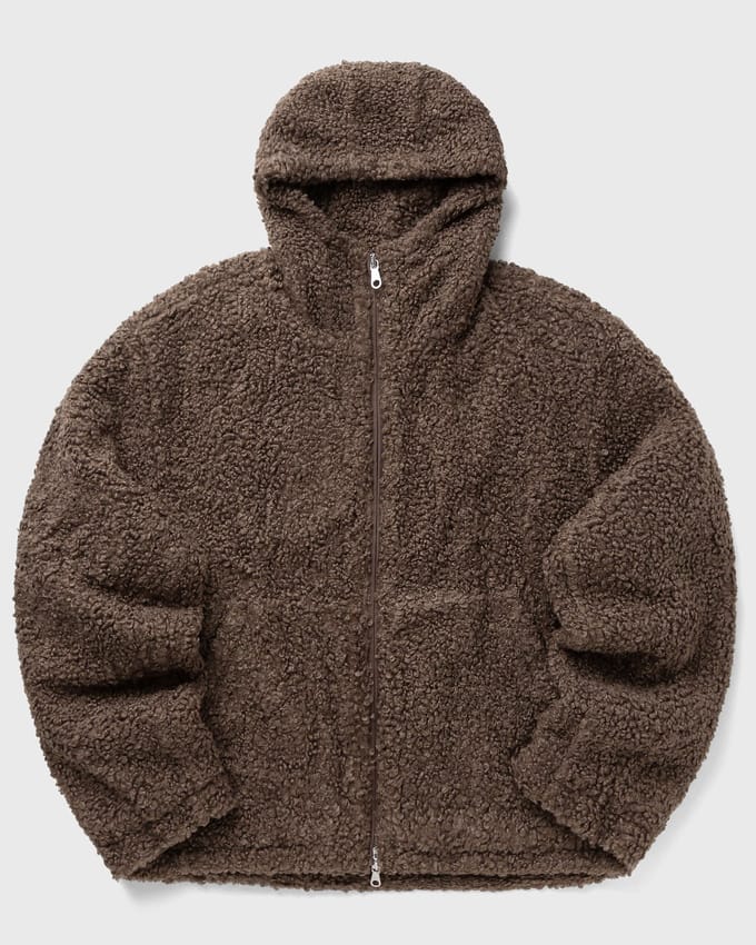 HOODED NYLON WINDBREAKER