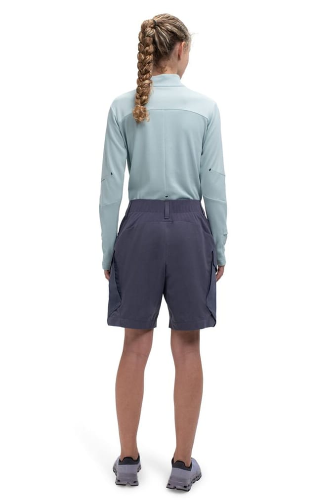On Explorer Shorts 1 Flint Maat: M | Sport Shorts Outlet | Dames | Blauw