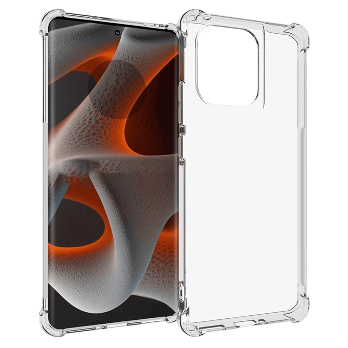 CaseBody Motorola Edge 50 Pro Shockproof Hoesje Transparant