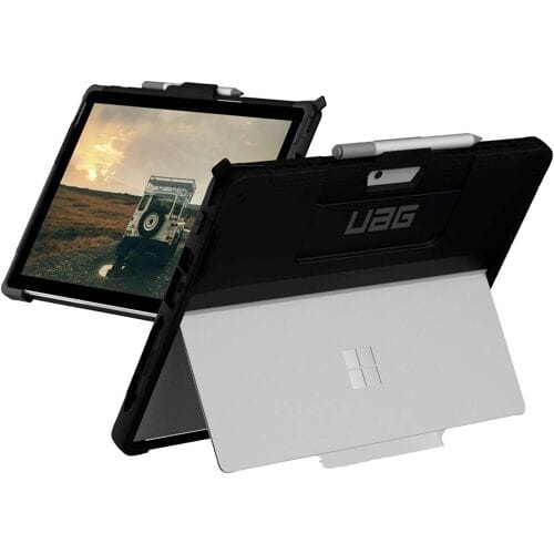 Urban Armor Gear Scout Handstrap Case Back cover Zwart Tabletcover
