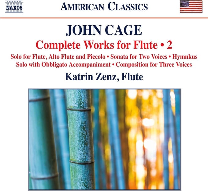 Katrin Zenz - Cage: Complete Works For Flute, Vol.2 (CD)