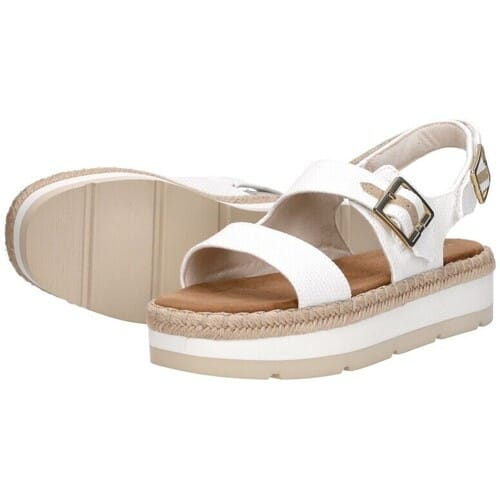 Sandalen Toms Giana Sandalen Plat - wit - Maat