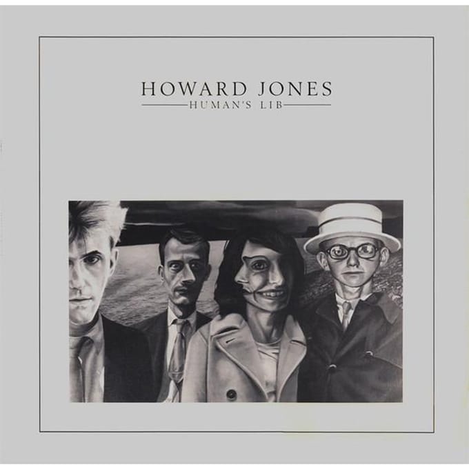 LP Plaat HOWARD JONES  Humans Lib 2403351 WEA 1984 Canada Dans  Elektronica Gebruikt gray