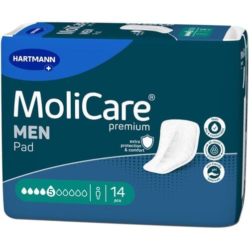 Hartmann Molicare Premium Men Pads 5 druppels - 24 pakken van 14 stuks