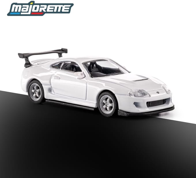 Toyota Supra '95, wit (Majorette Collection)