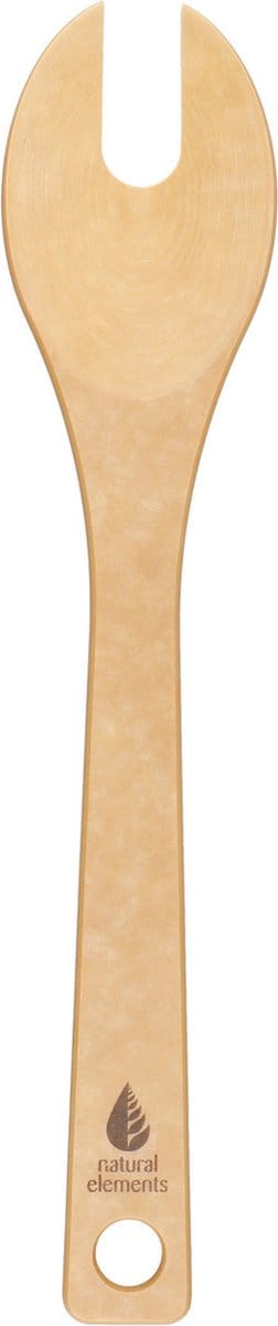 Pastavork, Pastalepel, Eco-Friendly, Gerecycled, Houtvezels, 29.5 CM - Natural Elements