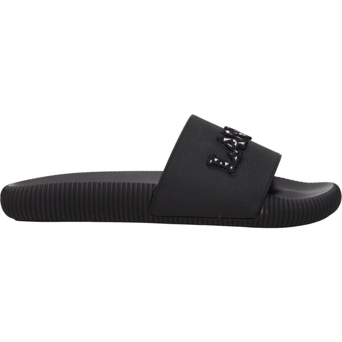 Lanvin Zwarte Katoenen Slippers