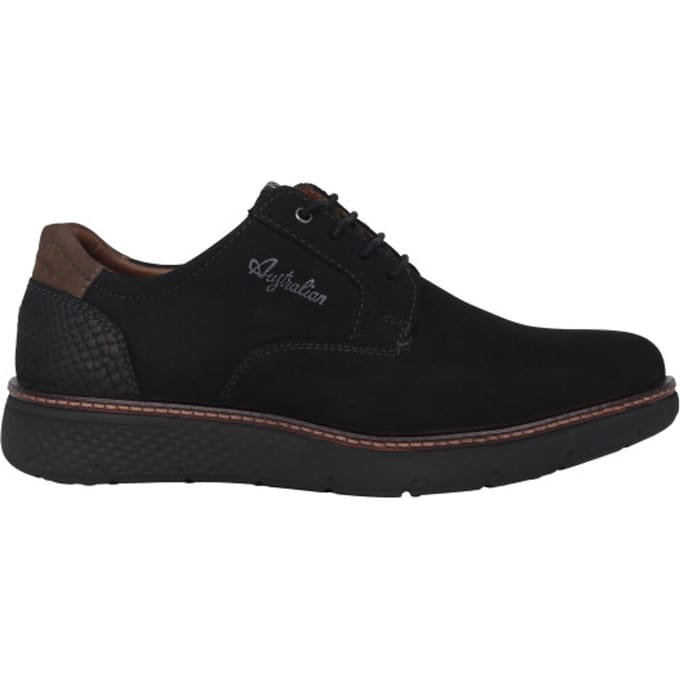 Australian Preston - heren sneaker - Zwart - maat 41 (EU) 7.5 (UK)