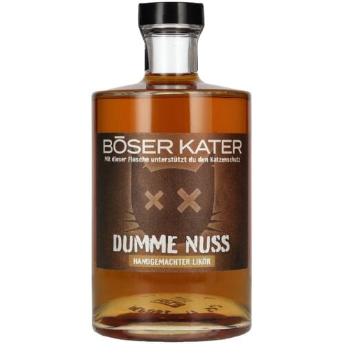 BÖSER KATER Dumme Nuss Likör 20% Vol. 0,5l