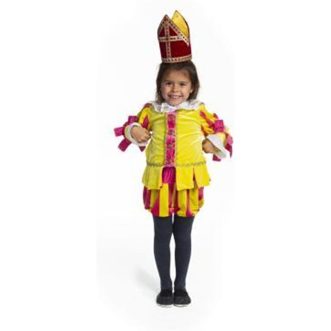 Danspiet Verkleedkostuum - De Club van Sinterklaas - Rubies - Maat 104