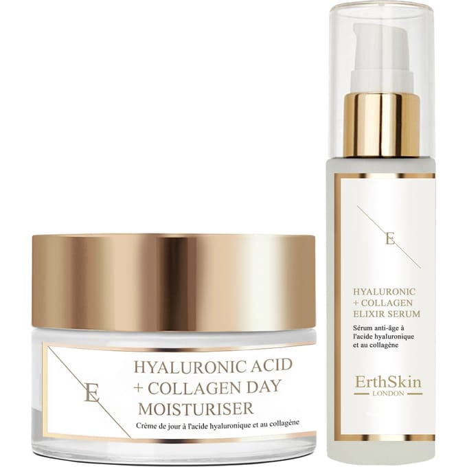 Hyaluronzuur & Collageen Dagcrème 50ml + Hyaluronzuur & Collageen Serum - 60ml