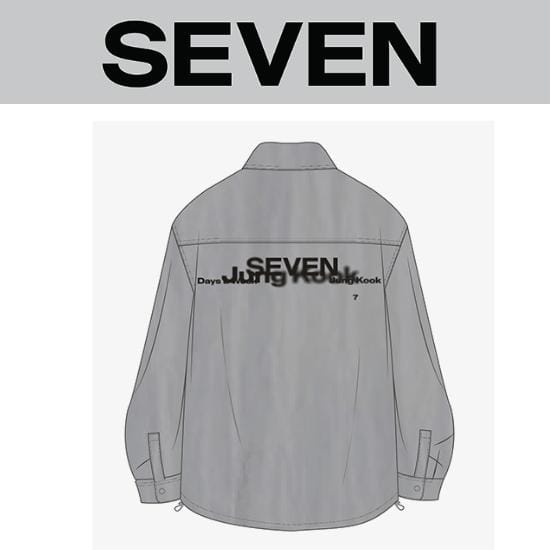 Chemise BTS Jungkook SEVEN L gray