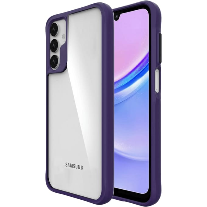 CaseBody Samsung A15 Combat X Beschermhoesje Paars