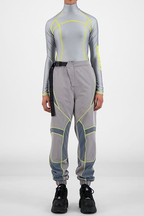 Daily Paper Grey Reflective Hirt Pants Größe: L | Jogginghosen Outlet | Damen | Grau
