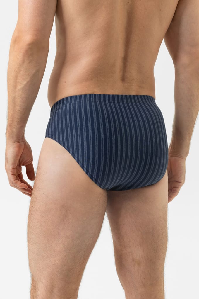 mey Jazzbroek Serie Denim Stripes Gestreift