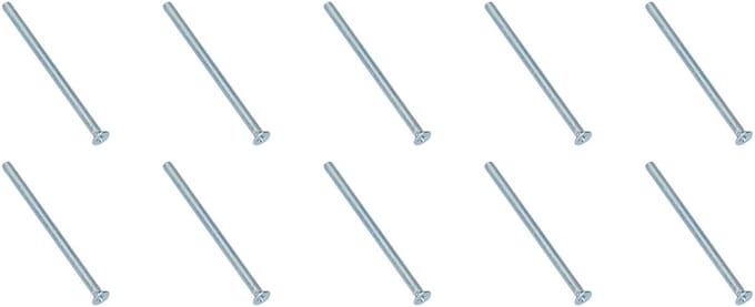10X Metaalschroeven Verz. P.Verz.Kop M3x60
