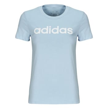 adidas Sportswear LOUNGEWEAR Essentials Slim Logo T-shirt - Dames - Blauw- S