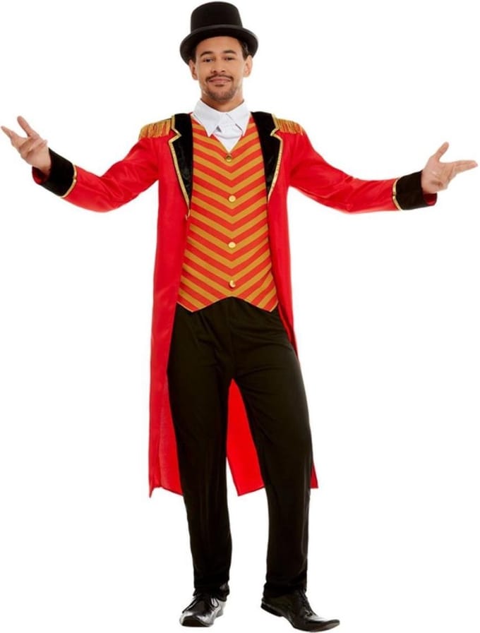 Circus Dompteur Kostuum Heren - Maat M