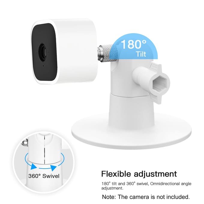2-pack verstelbare wandmontage compatibel met Blink Mini Blink XT XT2 Home Camera Montage 2 zwart