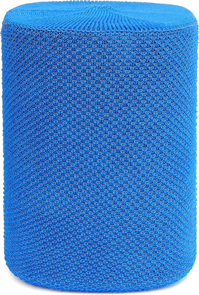 Soundskins – Luxe textielhoes / Luidsprekeraccessoire – Compatibel met Sonos One (SL) - Koningsblauw
