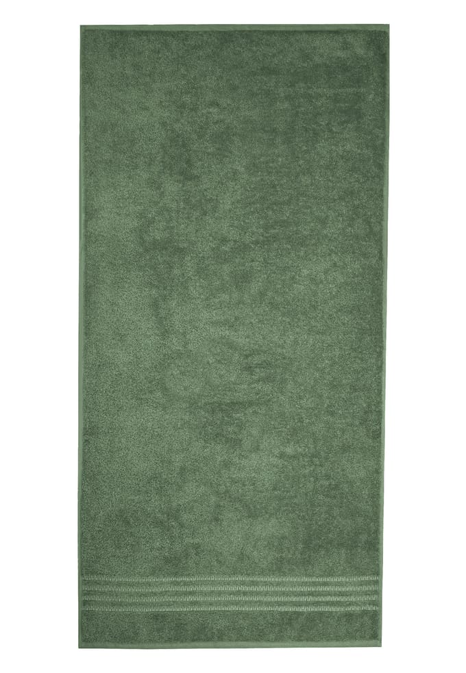 Douchehanddoek Milano 70x140 donkergroen - SCHIESSER Home 70*140