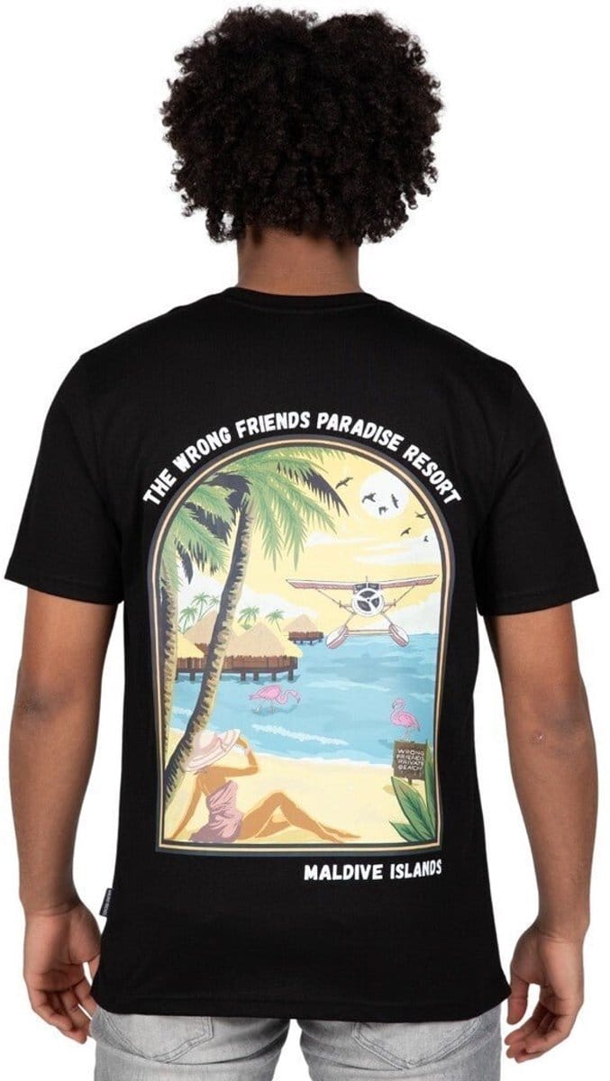 MALDIVES T-SHIRT - BLACK S