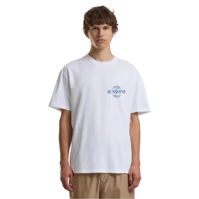 Mister Tee - Perfect Sunshine Oversize Heren Tshirt - S - Wit