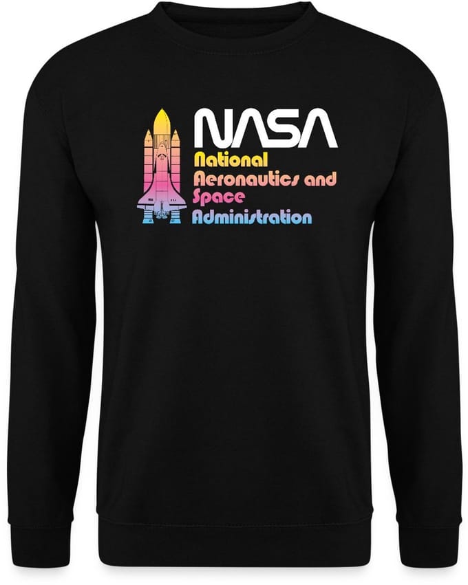 NASA National Aeronautics And Space Administration Sweater Heren