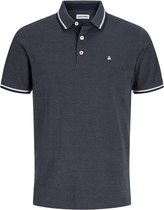 JACK & JONES PLUS - JJEPAULOS POLO SS NOOS PLS Heren Poloshirt