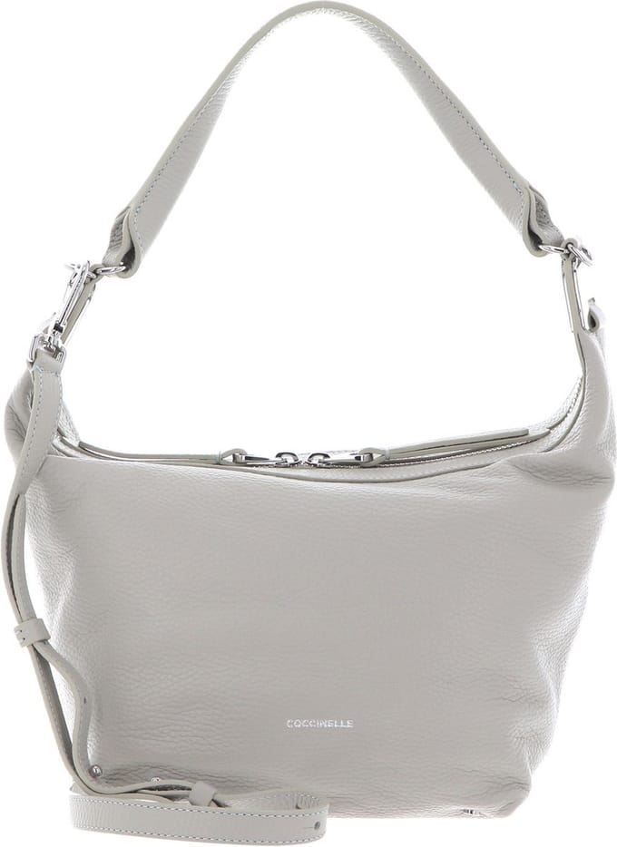 COCCINELLE Leren Schoudertas Mintha Handbag Gelso Kaki