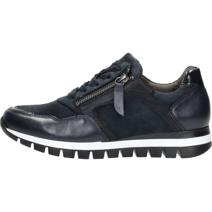 Gabor - Veterschoenen Laag Blauw 38