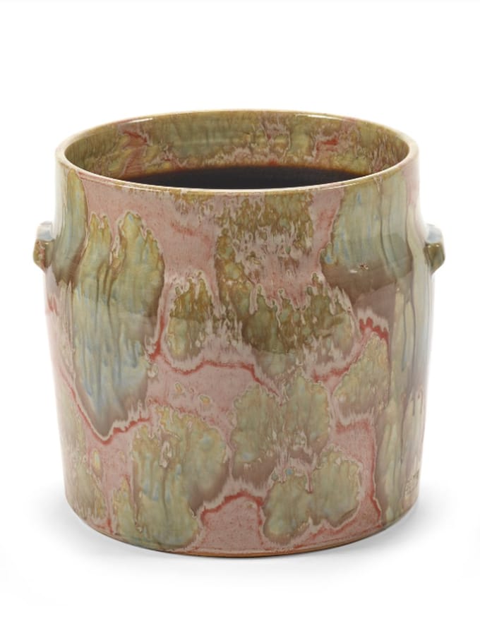 Serax - Bloempot - aardewerk - beige - D35 x H33 cm