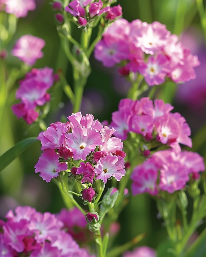 3 sets - Lamsoor Zaden Fortune Deep Rose Limonium Sinuatum Eenjarig